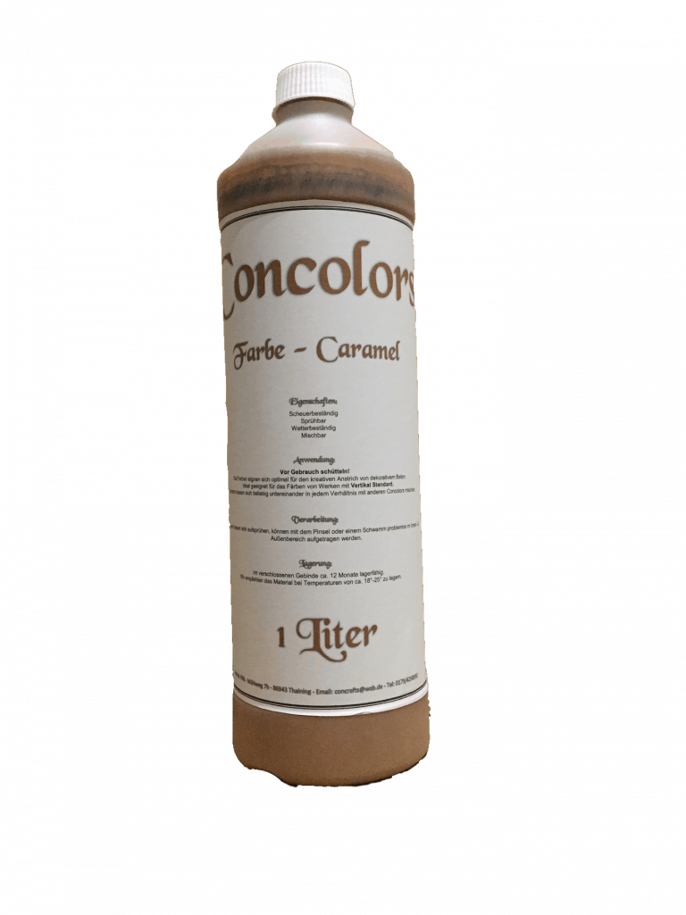 Karamellfarbe für eine echte Natursteinoptik!