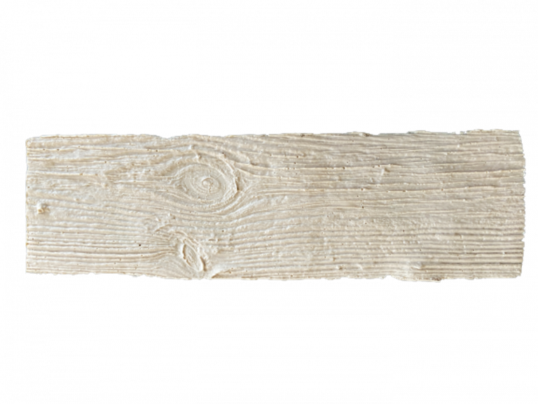 Holz-Look aus Stempelbeton ganz einfach zum Selbermachen.