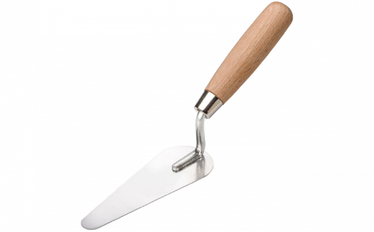 Mit unserer Katzenzungenkelle Stempelbeton modellieren.