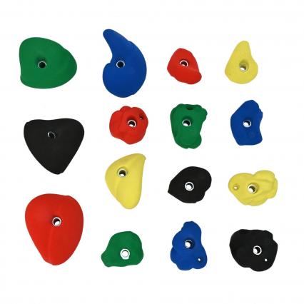 Die Allround Klettergriffe eignen sich für jedermann, Profis sowie Anfänger!