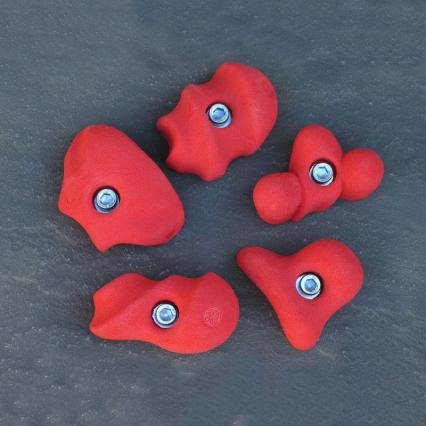 Ergänzungsklettergriffe für Ihre Kletterwand. Für Kinder und Anfänger geeignet.