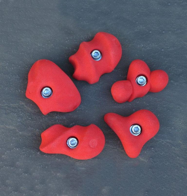 Ergänzungsklettergriffe für Ihre Kletterwand. Für Kinder und Anfänger geeignet.