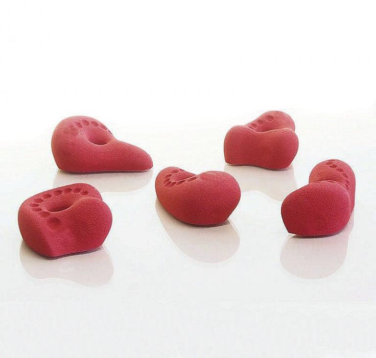 Klettergriffe als Ergänzung für Ihre Kletterwand oder Ihre Boulderhalle.