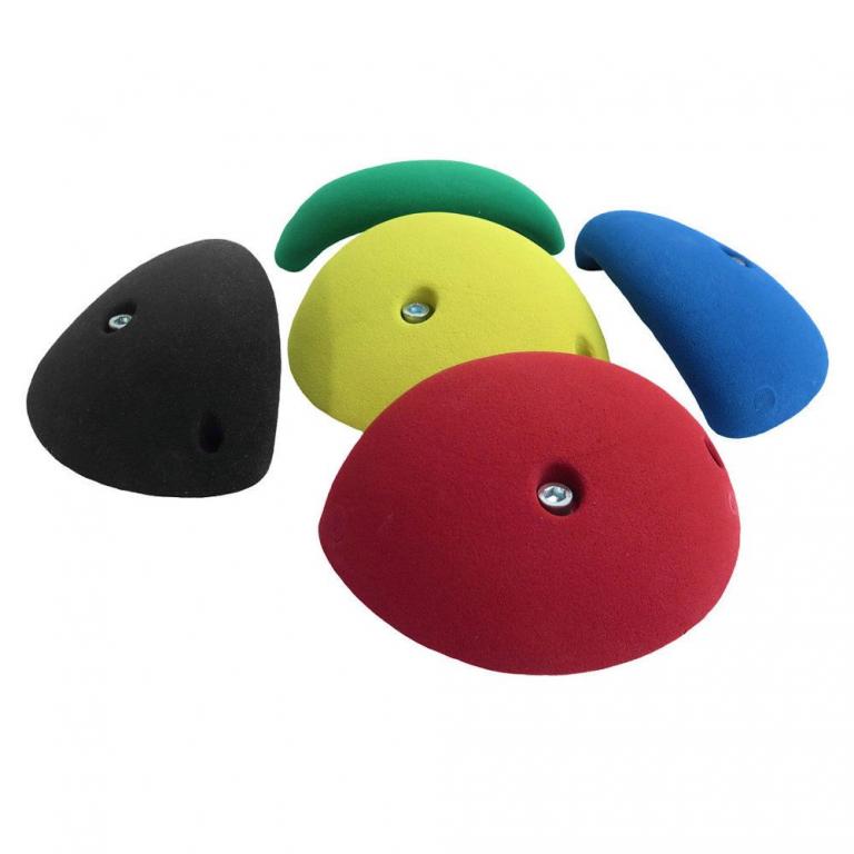 Henkelklettergriffe für Ihren persönlichen Kletterbereich, outdoor und indoor.