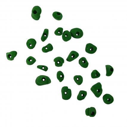 Bunte Kinderklettergriffe von hervorragender Qualität.