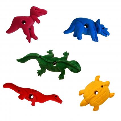 Klettergriffe in vielen, teilweise auch neuen, Farben. Für Kinder und Erwachsene.