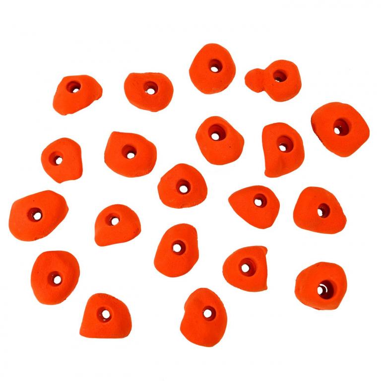 Bunte Klettergriffe für Klein und Groß.