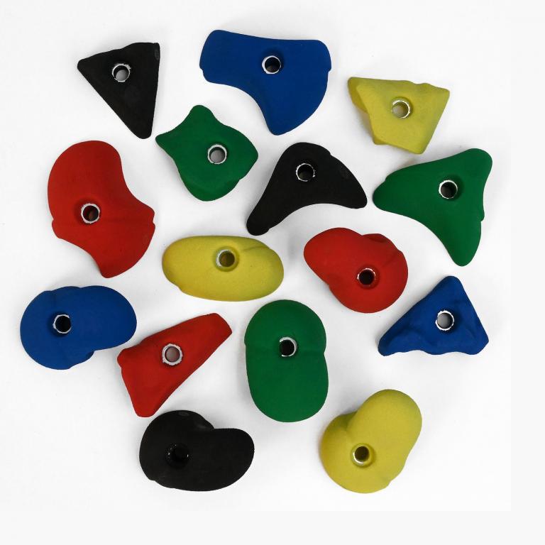 Schulklettergriffe für Ihre Einrichtung oder private Kletterwand.