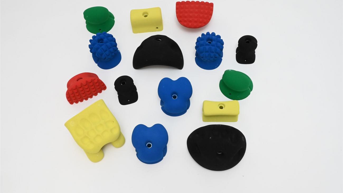 Therapieklettergriffe für Ihre Praxis.