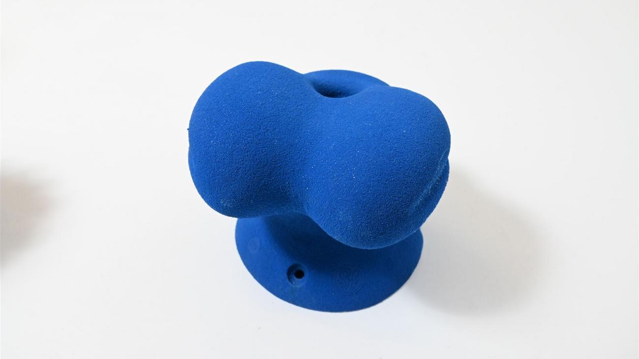 Bunte Therapieklettergriffe für Kinder und Erwachsene.