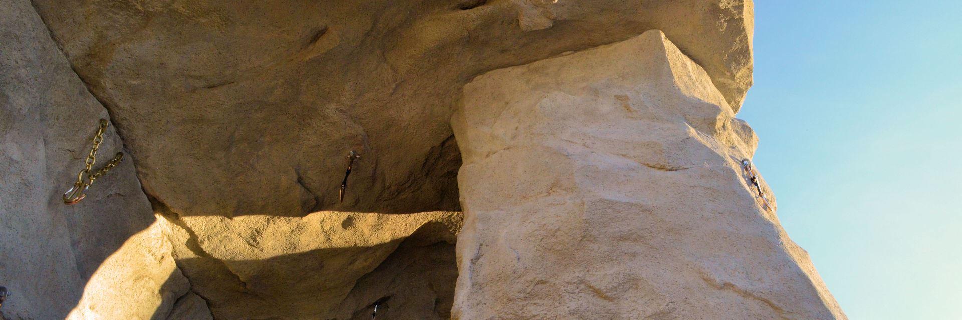 Individuelle Kletterfelsen. Für privaten Kletterbereich. Farbe und Form selbst bestimmbar.